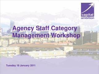 Agency Staff Category Management Workshop