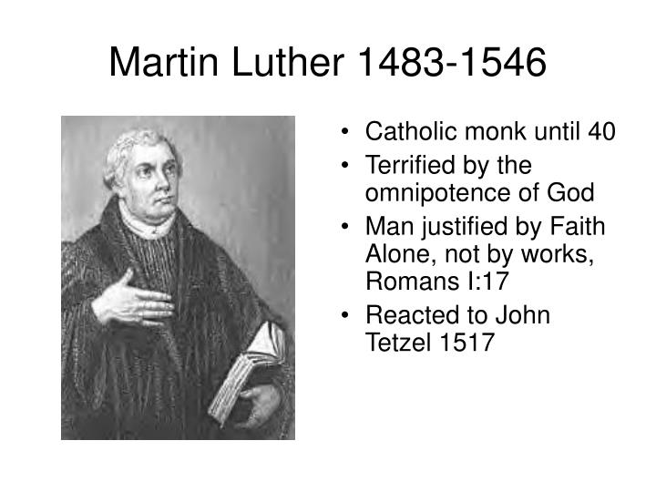 martin luther 1483 1546