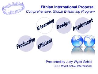 Fithian International Proposal Comprehensive, Global E-learning Program