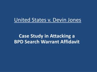 United States v. Devin Jones