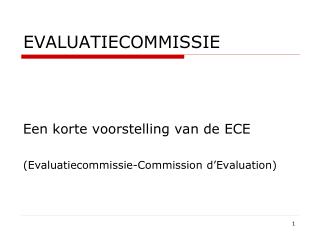 evaluatiecommissie
