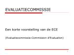 EVALUATIECOMMISSIE - slide 1