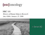 HRC 101 - slide 1
