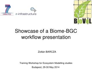 Showcase of a Biome-BGC workflow presentation