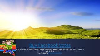 Buy Facebook contest votes- votesguru.com