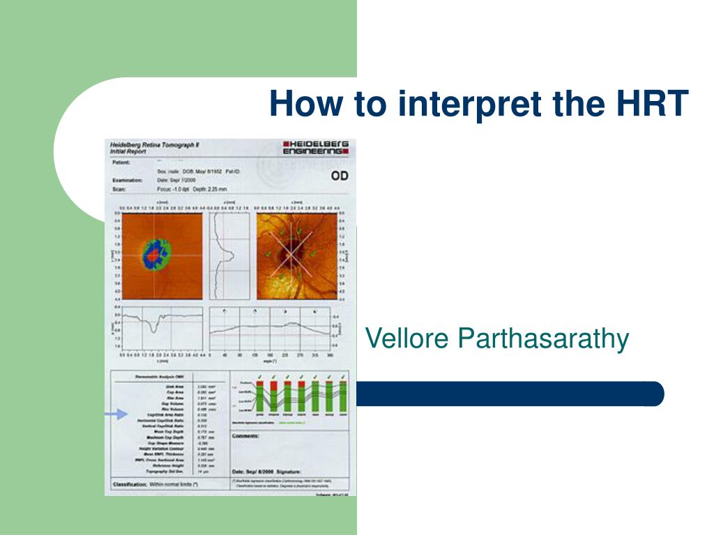 PPT - How to interpret the HRT PowerPoint Presentation, free download ...