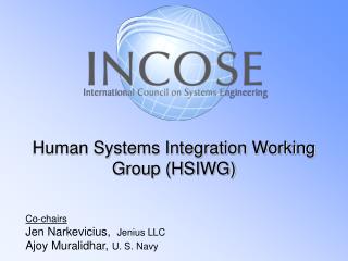 Human Systems Integration Working Group (HSIWG)