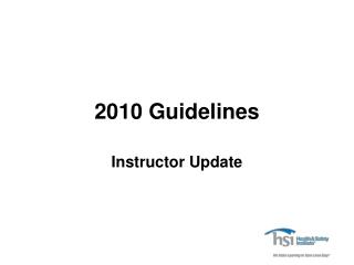 2010 Guidelines