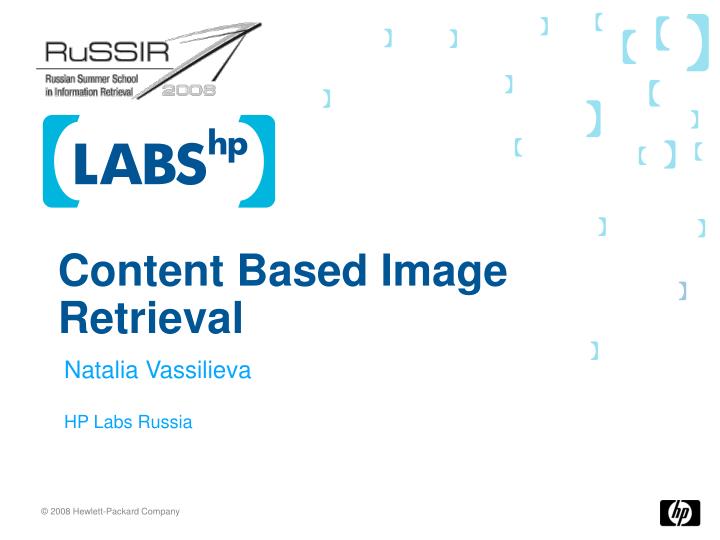 content based image retrieval