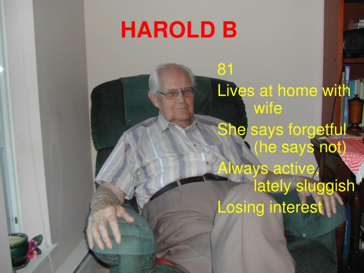 harold b