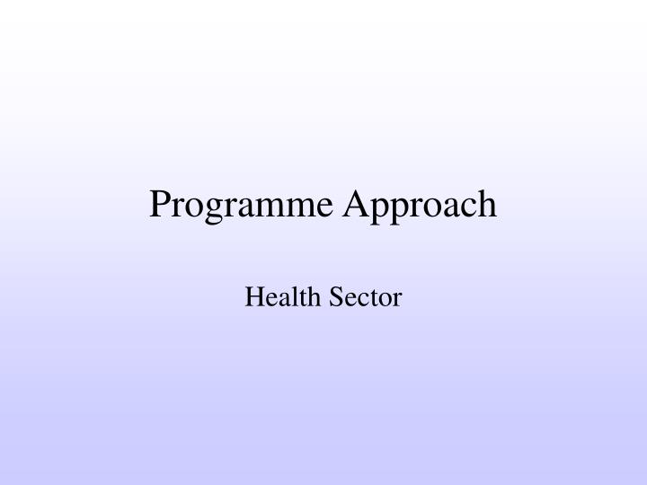 health sector