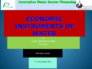 ECONOMIC INSTRUMENTS OF WATER