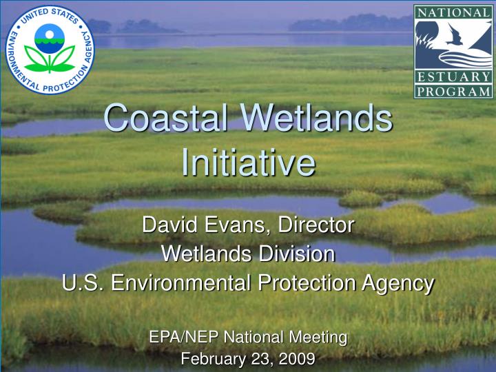 coastal wetlands initiative