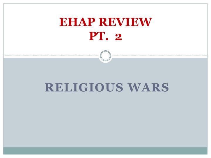 ehap review pt 2