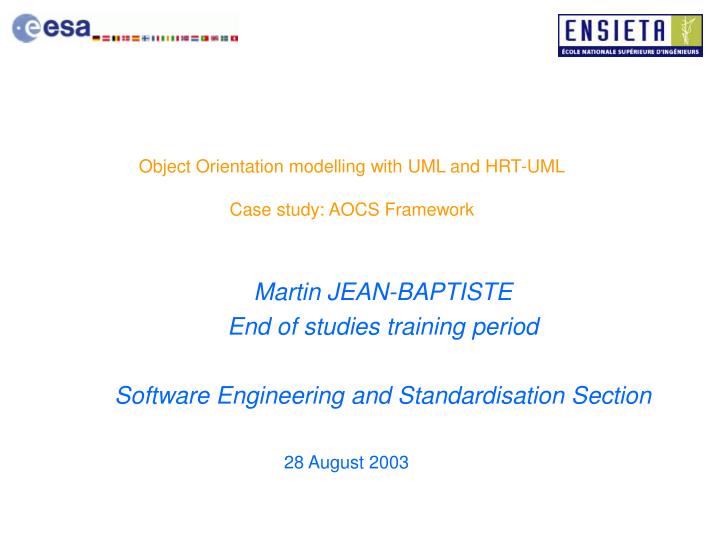 object orientation modelling with uml and hrt uml case study aocs framework