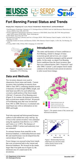 Fort Benning Forest Status and Trends