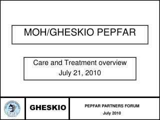 MOH/GHESKIO PEPFAR