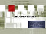 ABDOMEN AGUDO - slide 1