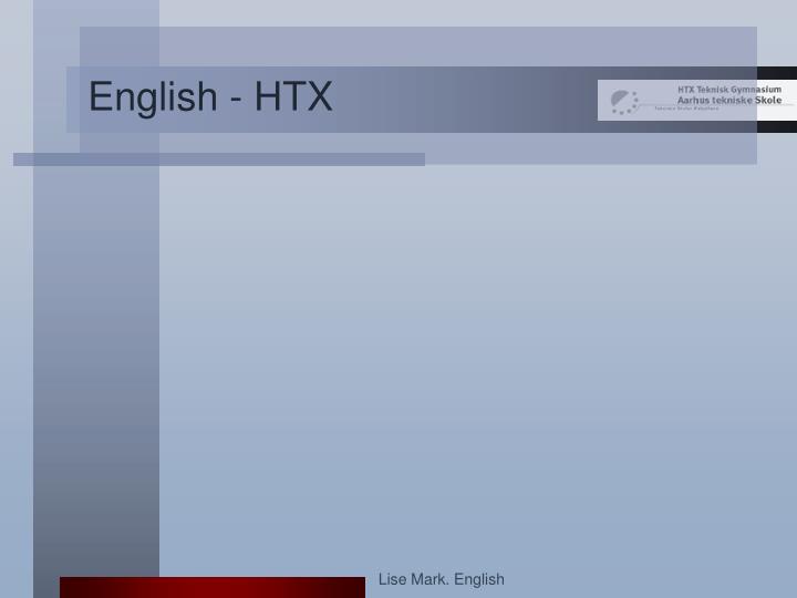 english htx