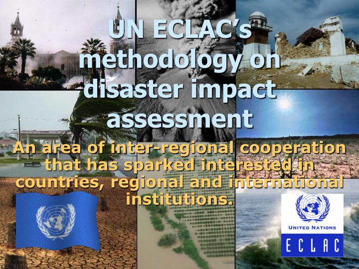 un eclac s methodology on disaster impact assessment
