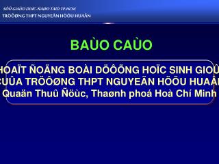 ba o ca o