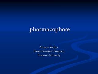 pharmacophore