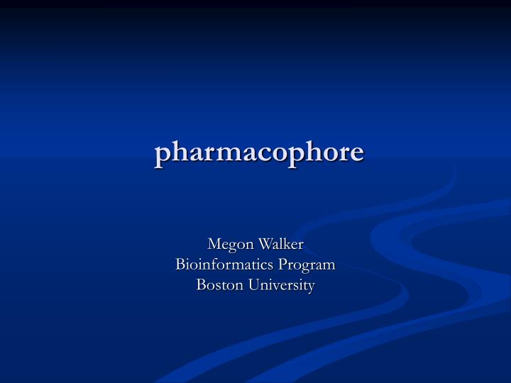 pharmacophore