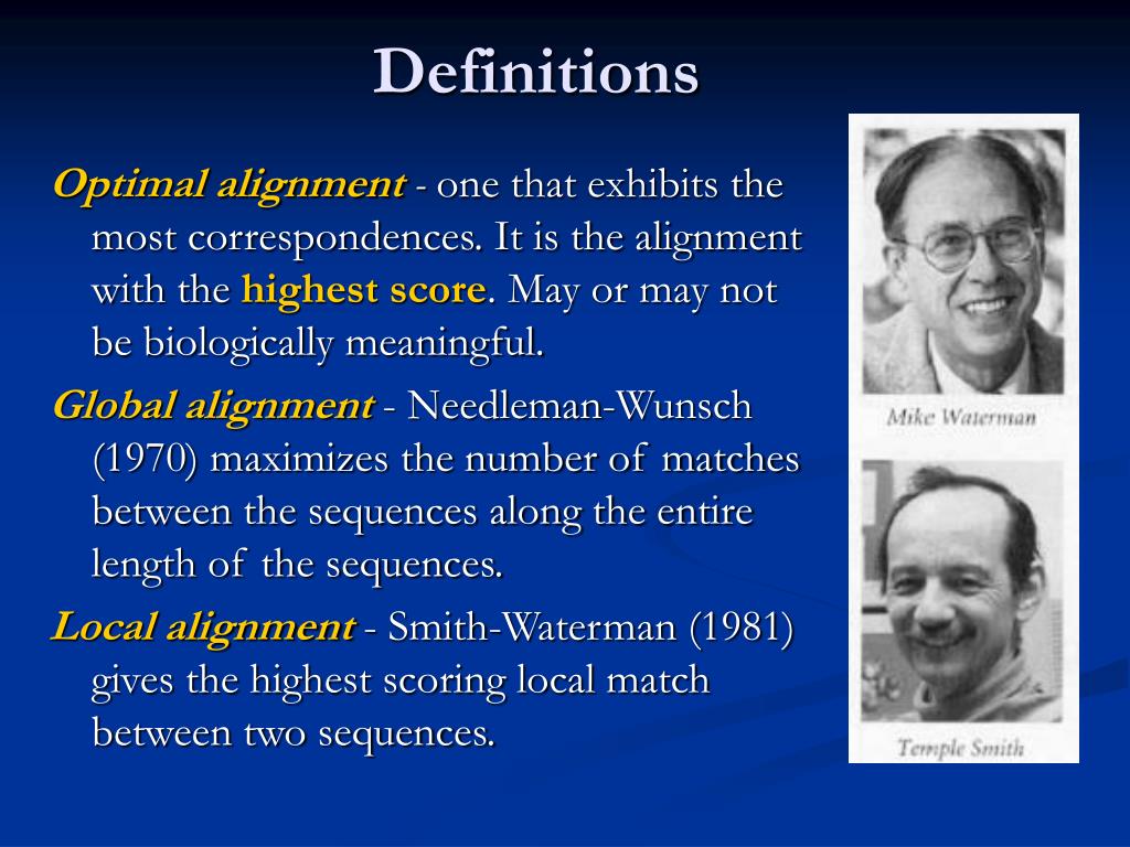 PPT - Understanding Optimal Sequence Alignment Techniques PowerPoint ...