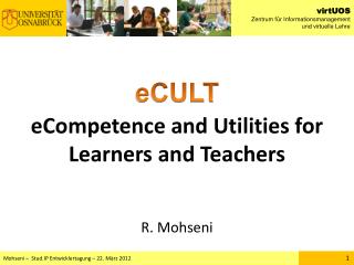 ecompetence and utilities for learners and teachers