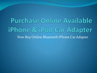 Purchase Online Bluetooth Adapter Kit for Your Car - Dension
