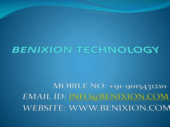 benixion technology