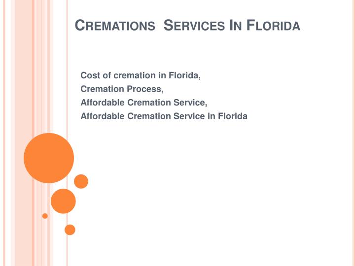 cremations services in florida