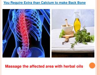 You Require Extra than Calcium to make Back Bone