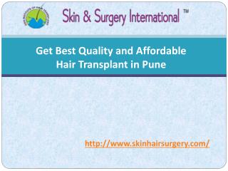 Hair Transplant in Pune