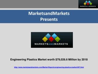 Engineering Plastics Market worth $79,026.6 Million by 2018