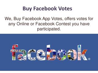 Buy Facebbook Votes