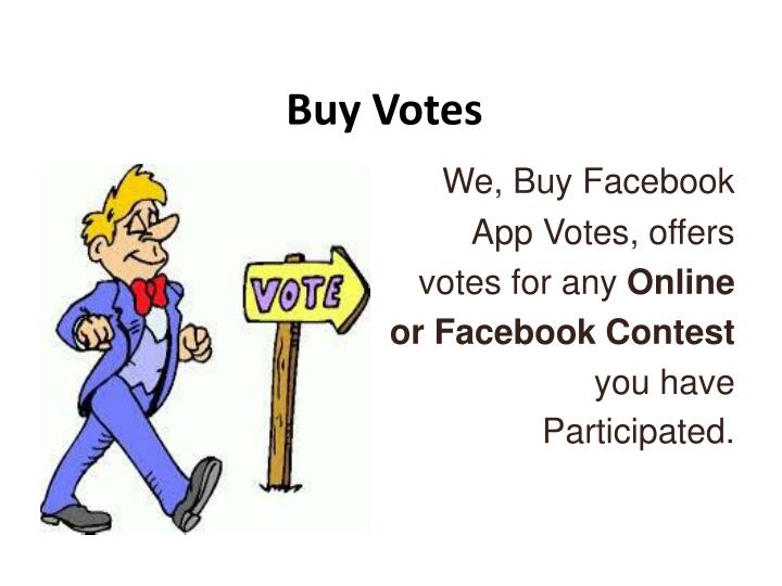 buy votes