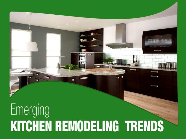 emerging kitchen remodeling trends