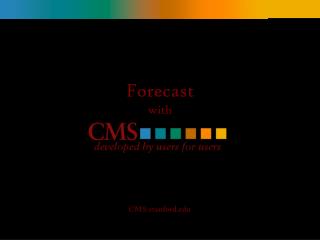 Forecast with