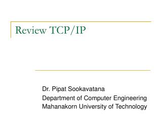 review tcp ip