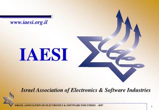 Israel Association of Electronics &amp; Software Industries