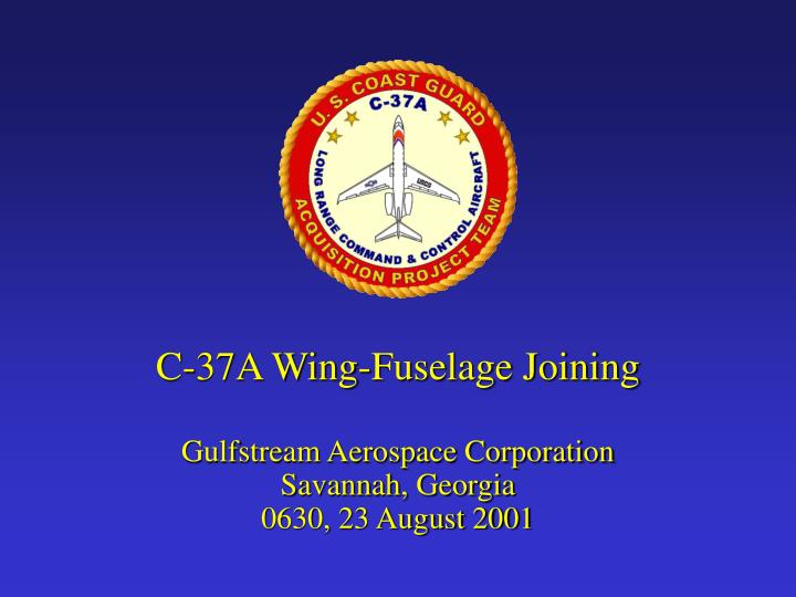 c 37a wing fuselage joining