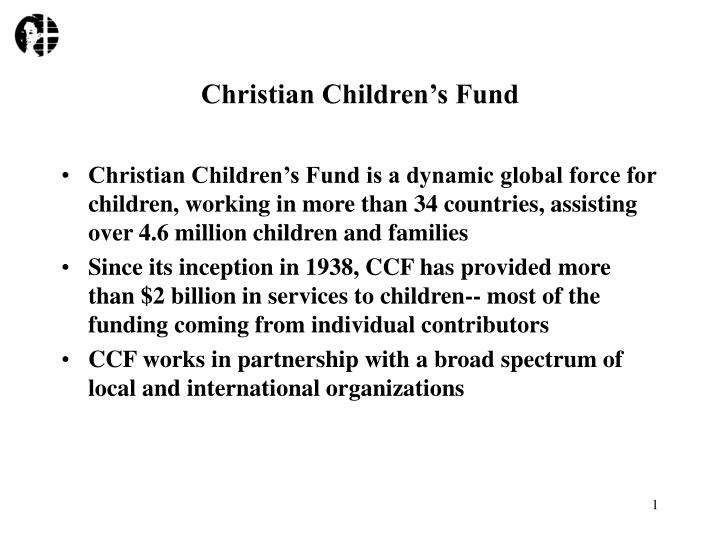christian children s fund
