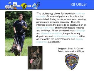 K9 Officer