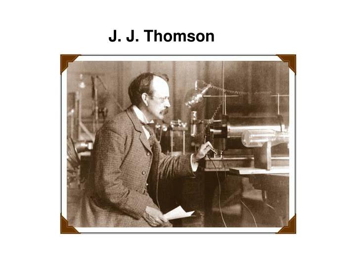 j j thomson