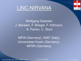 LINC-NIRVANA