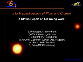 J to M spectroscopy of Pluto and Charon