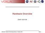 Hardware Overview - slide 1