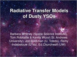 Radiative Transfer Models of Dusty YSOs