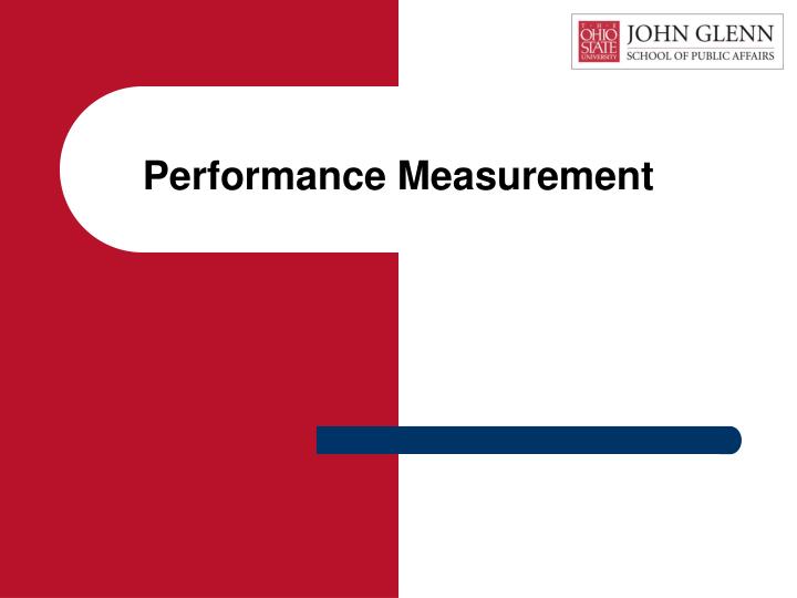 performance measurement